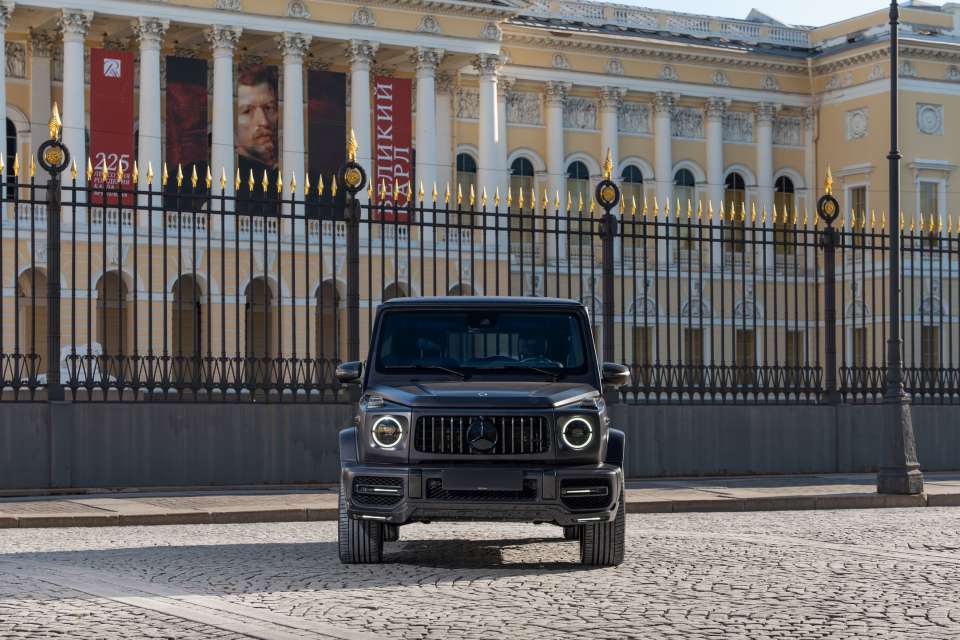 Аренда Mercedes Гелендваген G 63 AMG 2023 в Санкт-Петербурге. Фото 1.
